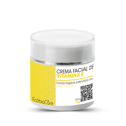 Crema facial de vitamina E